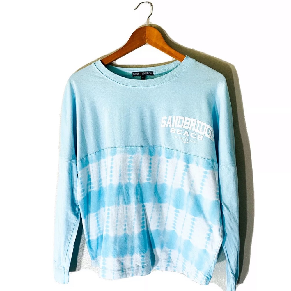 Sandbridge Beach long sleeve tie dye